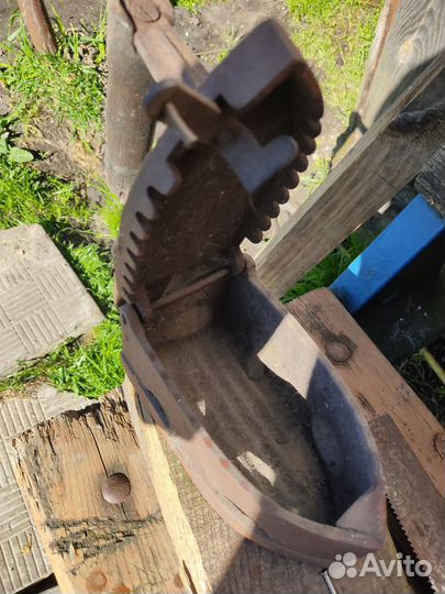 Утюг чугунный старинный