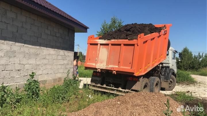 Без комьев чернозем Навоз крс,ЗИЛ 6Т,газель,камаз