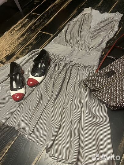 Платье Zara.р. M. Лето. Под балетки Мэри Джейн