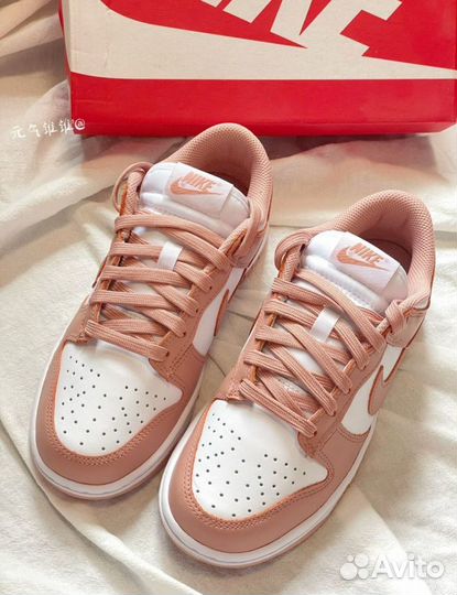 Кеды Nike Dunk Low Rose Whisper