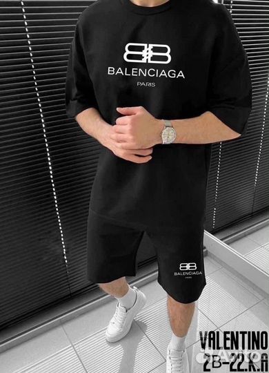 Комплект футболка и шорты Balenciaga