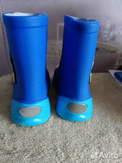 Детские резиновые сапоги 25 размер