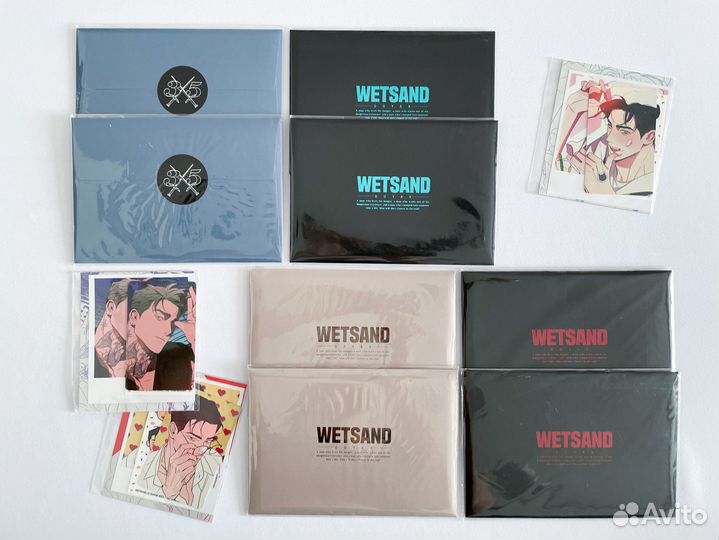 Открытки манхва Мокрый песок