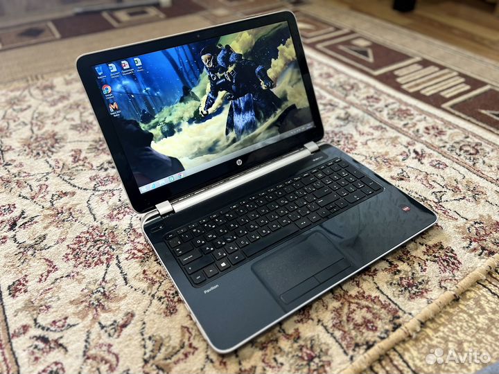 Мощный Ноутбук HP 4ядра/6гб/500гб/2 видеокарта