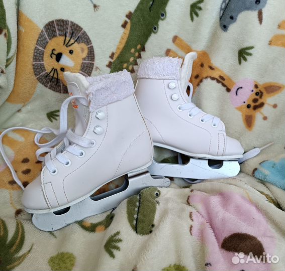 Коньки детские двухполозные р-р 27