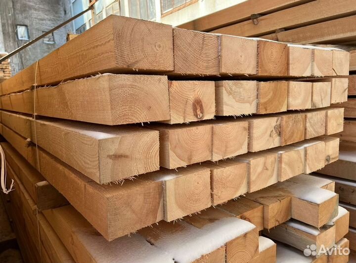 Брус обрезной 150х150х6000мм с доставкой