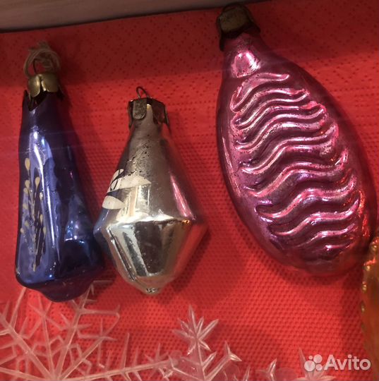 Елочные игрушки СССР