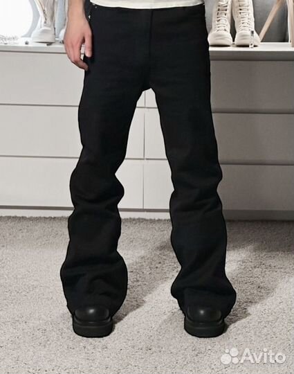 Джинсы Tapered silhouette jeans, Rick Owens style