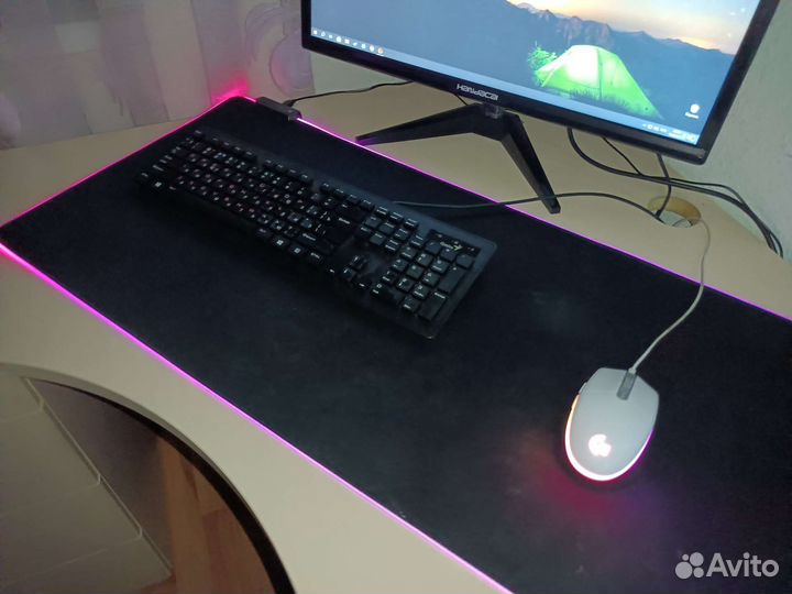 Коврик для мыши с rgb подсветкой