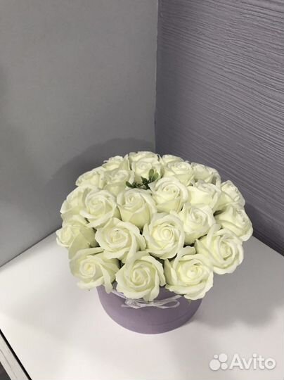 Букет из мыльных роз 25 шт