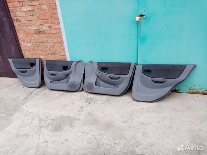 Дверные карты hyundai accent