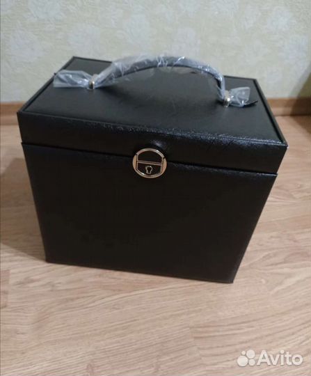 Шкатулка для украшений часов большая новая