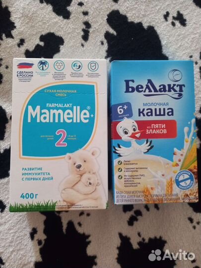 Детские каши и смеси