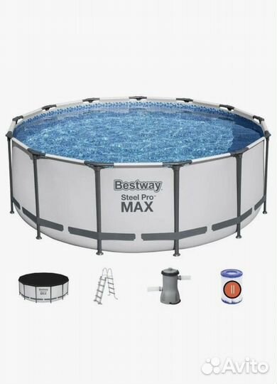 Каркасный бассейн Bestway 5618W Steel Pro Max