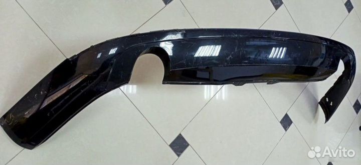 Накладка заднего бампера Audi A8 (D4) 2009-2014