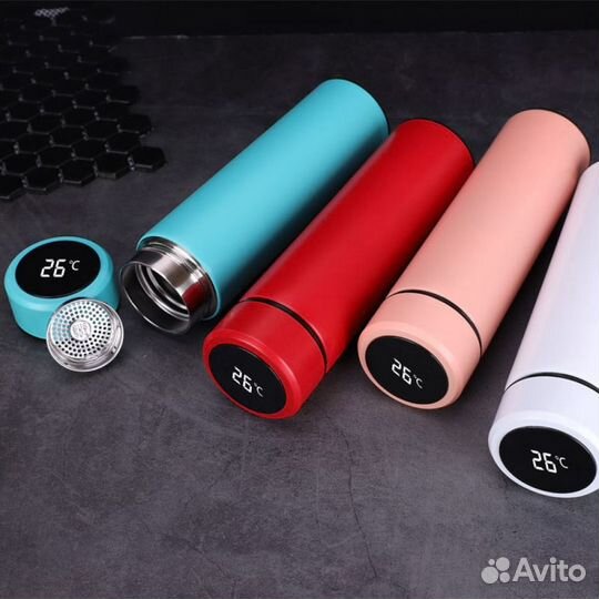 Термос с датчиком температуры