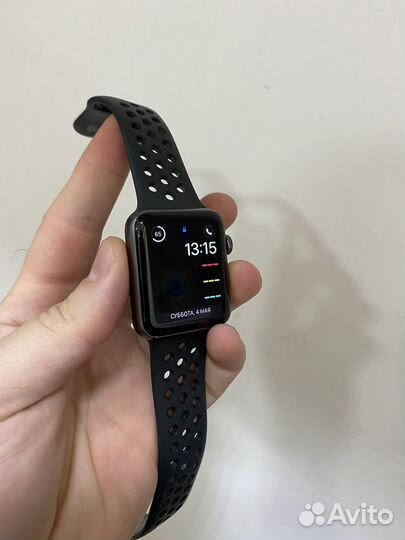 Часы Apple watch 3 42mm Nike