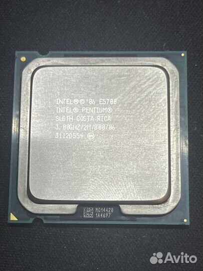 Процессор intel pentium e5700