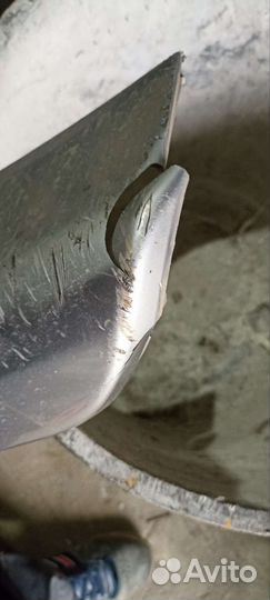 Kia rio x line накладка переднего бампера