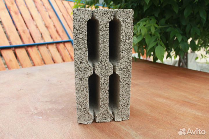 Керамзитобетонные блоки 4-пустотные