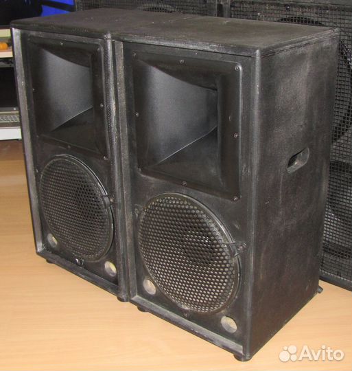 Колонки Frank Audio 800W 2ш Pro Акустика 74х39х35с