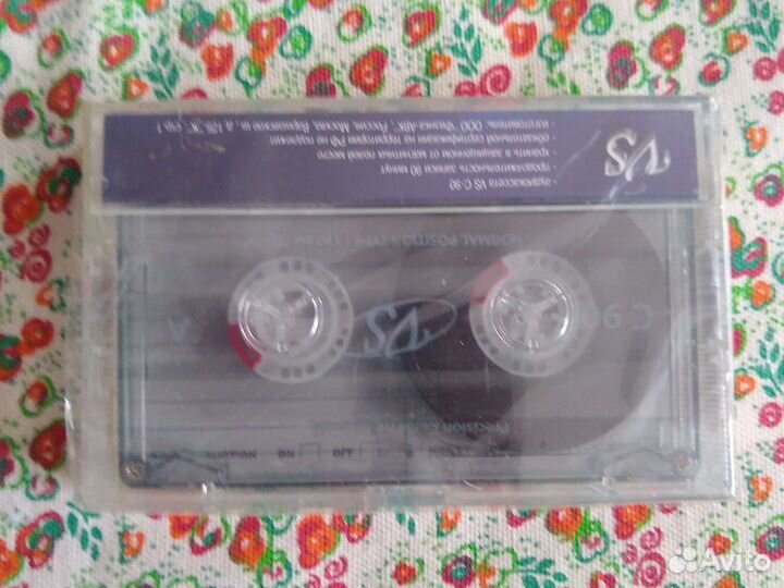 Аудиокассета VS c90 новая