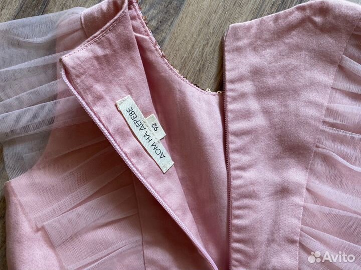 Платье для девочки праздничное 86 92