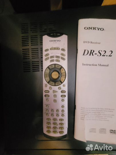 Ресивер onkyo dr-s2.2 +аудио система B&W