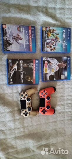 Геймпады и игры на пс 4