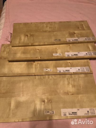 Полка деревянная икеа