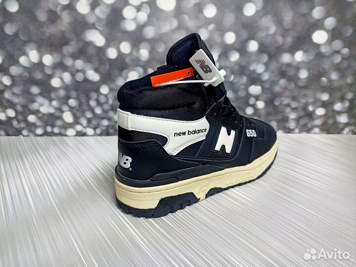 Кроссовки NB 650 мех байка