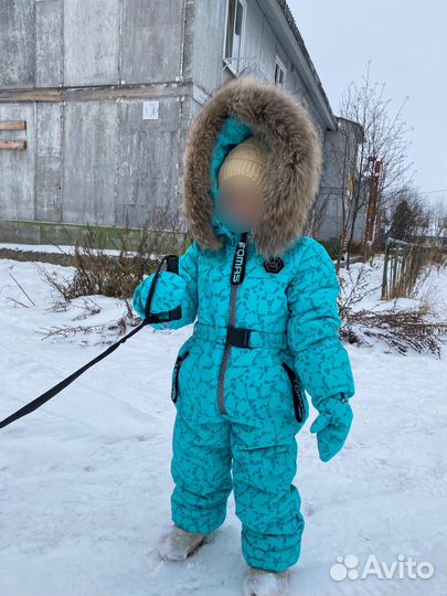 Зимний комбинезон для девочки