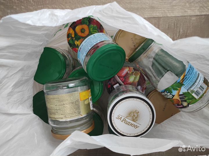 Банки стеклянные