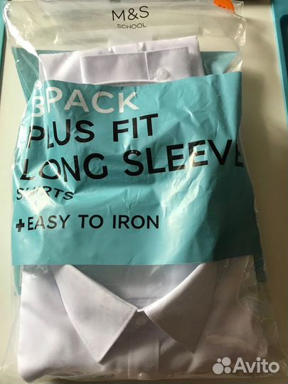 Рубашка белая Маркc анд Спенсер (marksandspencer)