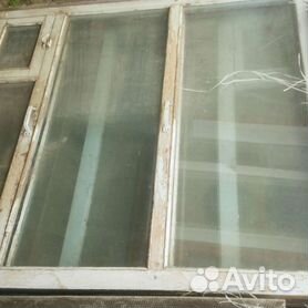 Окна деревянные из лиственницы бу