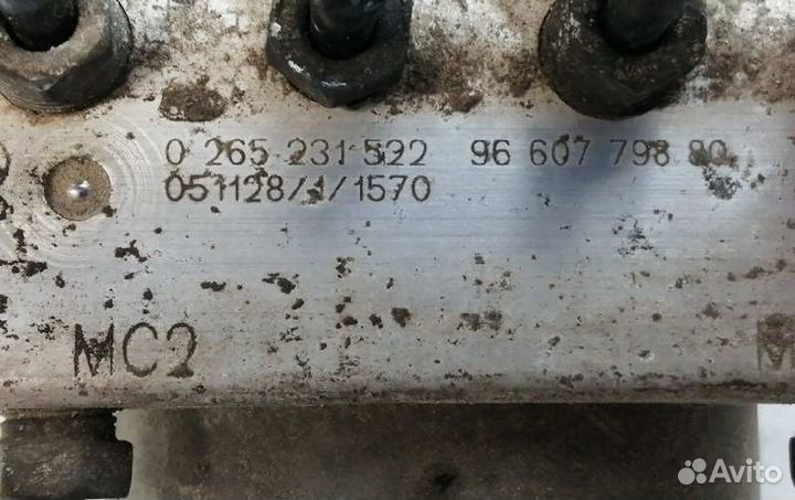 Блок абс, 0265231522 Citroen Xsara - года