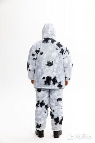 Костюм Маскировочный клякса белый