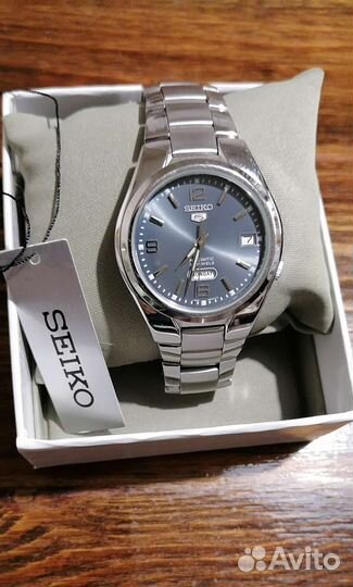Часы Seiko (Сейко) 5 Day Date Gray Dial