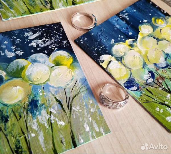 Картина маслом. Три миниатюры