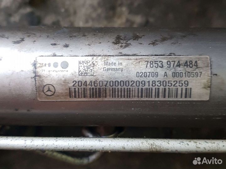 Мерседес W204 glk рейка рулевая