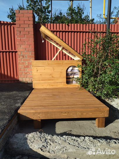 Конура будка для собаки утепленная с подогревом