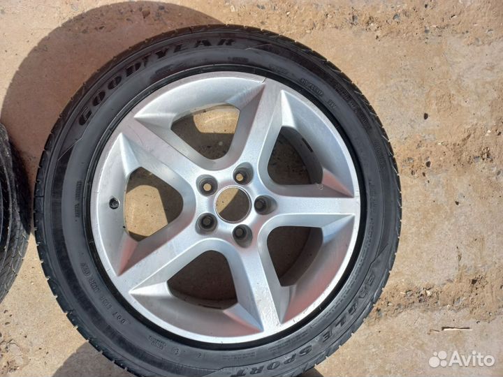 Диски Opel Astra H R17 с летней резиной