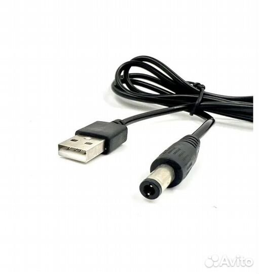 Кабель USB питания универсальный DC 5.5x2.5мм NEW