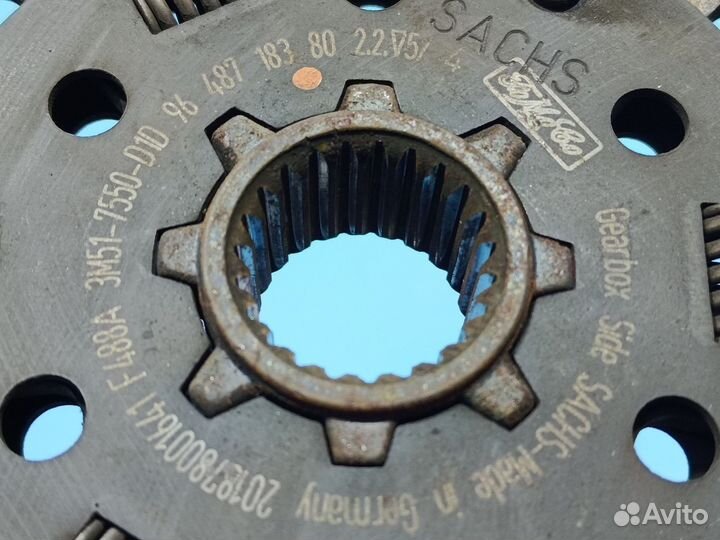 Диск сцепления для Ford Focus 2 2005-2011