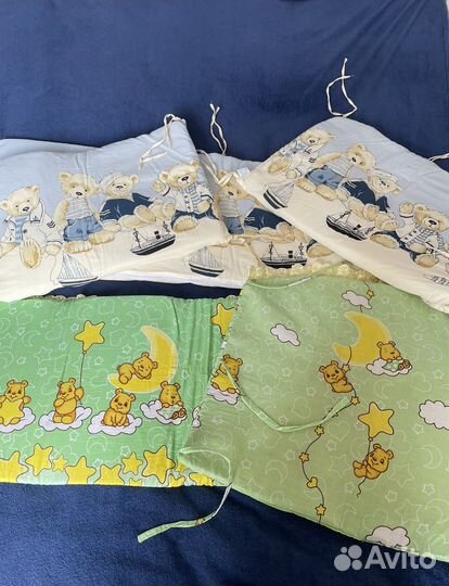 Бортики на детскую кроватку