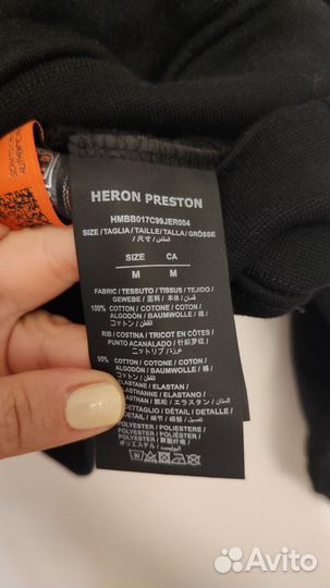 Толстовка heron preston с цаплями