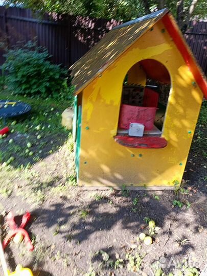 Детский игровой домик уличный бу