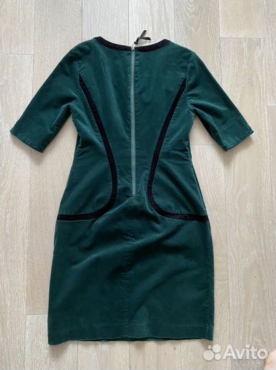 Платье Boden вельветовое зеленое