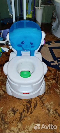 Музыкальный горшок/унитаз Fisher Price