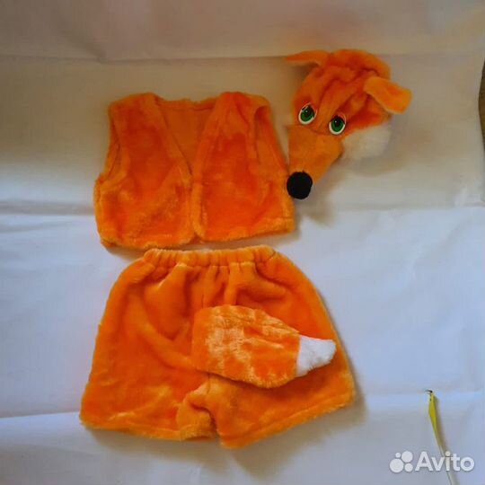 Карнавальный костюм Лисенка размер 98-116